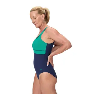 Women's 1-piece swimsuit Speedo Solid Contour Eclipse image-2