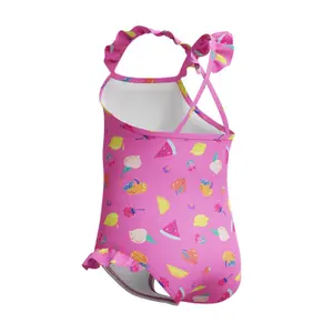 Maiô de Banho 1 Peça Bebé Menina Speedo Frill image-6