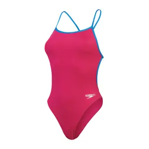Badeanzug, Damen Speedo End+ Solid VBack image-0