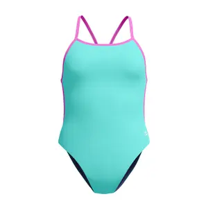 Badeanzug, Damen Speedo End+ Solid VBack image-0