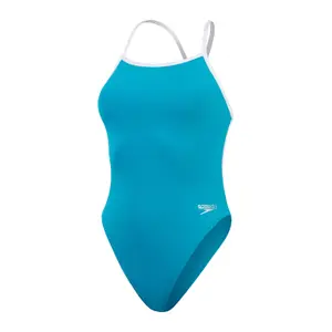 Badeanzug, Damen Speedo End+ Solid VBack image-0