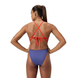 Badeanzug, Damen Speedo End+ Solid Tie Back image-4