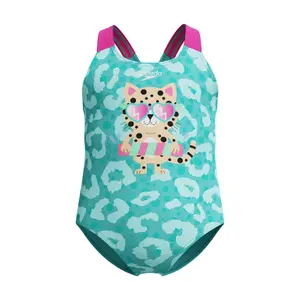 Maiô de Banho 1 Peça Bebé Menina Speedo Placem Print image-0