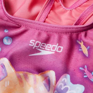 Maiô de Banho 1 Peça Bebé Menina Speedo Placem Print image-1