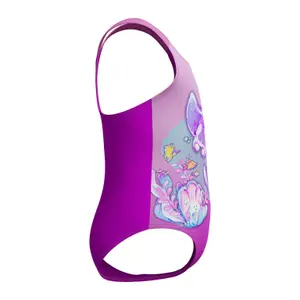 Maiô de Banho 1 Peça Bebé Menina Speedo Placem Print image-1