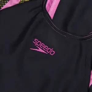 Μαγιό ενός τεμαχίου για κορίτσια Speedo Print Panel image-1