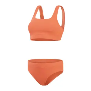 Μαγιό 2 κομματιών με U πλάτη για γυναίκες Speedo Textured Deep image-0
