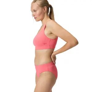 Μαγιό 2 κομματιών με U πλάτη για γυναίκες Speedo Textured Deep image-3