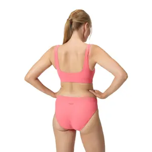 Μαγιό 2 κομματιών με U πλάτη για γυναίκες Speedo Textured Deep image-4