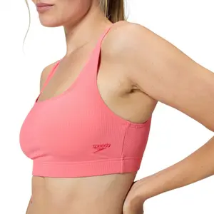 Μαγιό 2 κομματιών με U πλάτη για γυναίκες Speedo Textured Deep image-6