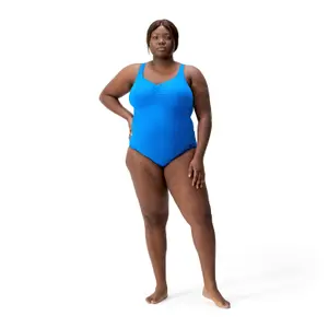 Fato de banho feminino de 1 peça Speedo Solid Aquanite image-1