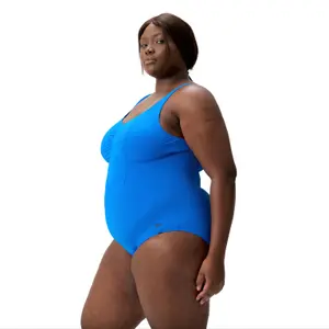 Fato de banho feminino de 1 peça Speedo Solid Aquanite image-3
