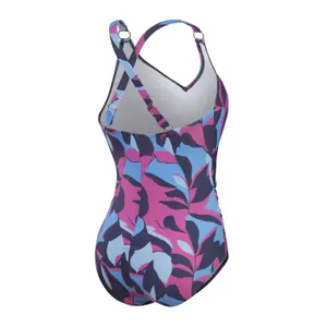Women's V-Neck Printed One-Piece Swimsuit Speedo image-2