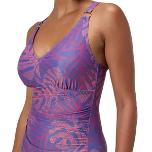 Women's V-Neck Printed One-Piece Swimsuit Speedo image-6