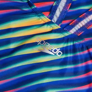Women's 1-piece swimsuit Speedo End+ Allov Dig Lattice Powerback image-1