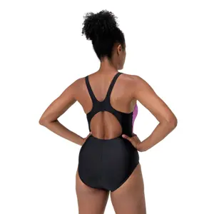 Μονόχρωμο μαγιό γυναικείο Speedo Colorblock Splice 2.0 image-4