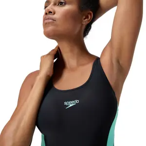 Μονόχρωμο μαγιό γυναικείο Speedo Colorblock Splice 2.0 image-6