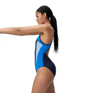 Badeanzug, Damen Speedo End+ Hi Neck Splice XB image-3