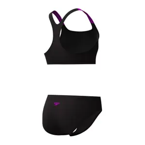 2-delt badedragt til piger Speedo Medley Logo Racerback image-2