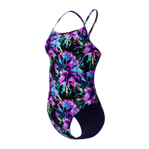Badeanzug, Damen Speedo Printed V-back 2.0 image-0