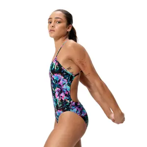 Badeanzug, Damen Speedo Printed V-back 2.0 image-2