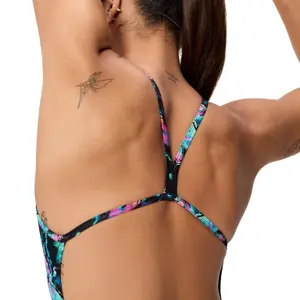 Badeanzug, Damen Speedo Printed V-back 2.0 image-4