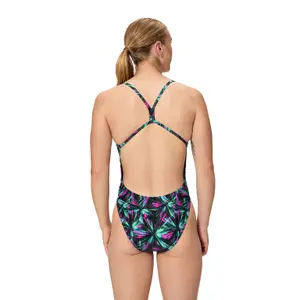 Bedruckter Badeanzug, Damen Speedo V-Back 2.0 image-3