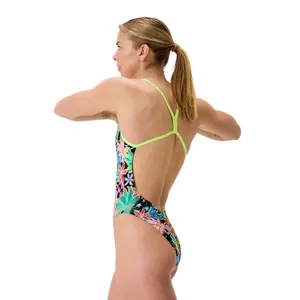 Bedruckter Badeanzug, Damen Speedo V-Back 2.0 image-2