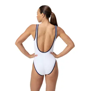 Μονόχρωμο μαγιό γυναικείο Speedo SOLID Bound Scoop image-4