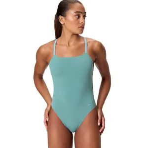 Einteiler Badeanzug Damen mit V-Ausschnitt hinten Speedo End+ Vanquisher Active image-1