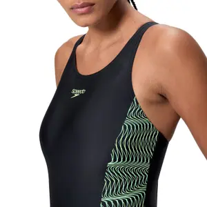 Μονόχρωμο μαγιό γυναικείο Speedo Placem Medalist image-4