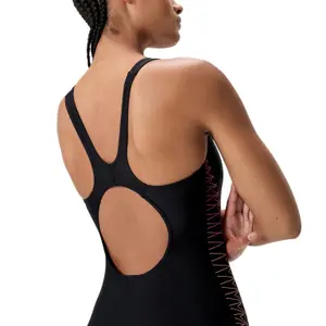 Μονόχρωμο μαγιό γυναικείο Speedo Placem Muscleb image-4