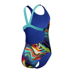 Dívčí jednodílné plavky s potiskem Speedo image-2