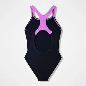 Badedragt med logo til pige Speedo Medley image-2