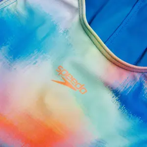 Μαγιό ενός τεμαχίου για κορίτσια Speedo Print Hydrasuit image-1