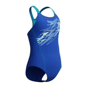One-piece swimsuit for girls Speedo Logo Medalist image-2