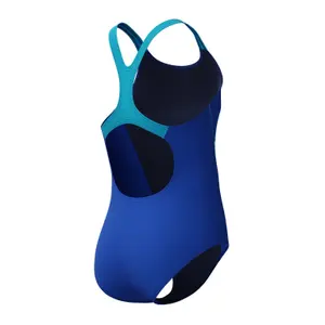 One-piece swimsuit for girls Speedo Logo Medalist image-4