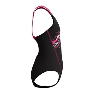 One-piece swimsuit for girls Speedo Logo Medalist image-3