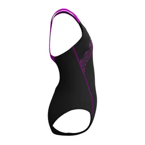 One-piece swimsuit for girls Speedo Logo Medalist image-1