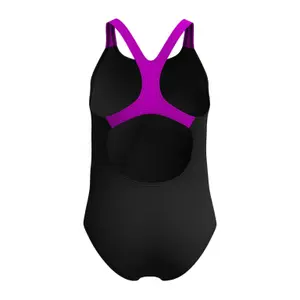 One-piece swimsuit for girls Speedo Logo Medalist image-3