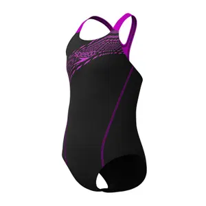 One-piece swimsuit for girls Speedo Logo Medalist image-4