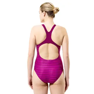 Badeanzug, Damen Speedo End+ Print Medalist image-3