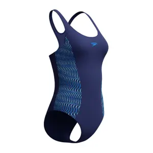 Μονόχρωμο μαγιό γυναικείο Speedo Placem Medalist image-3