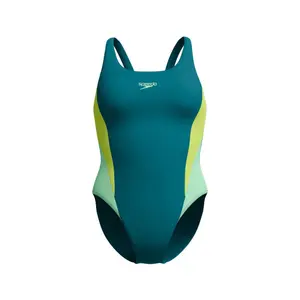 Μονόχρωμο μαγιό γυναικείο Speedo Colourblock 2.0 image-0
