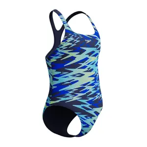 1-dels badedragt til piger Speedo Hyperboom Allover Medalist image-2