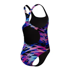 1-dels badedragt til piger Speedo Hyperboom Allover Medalist image-2