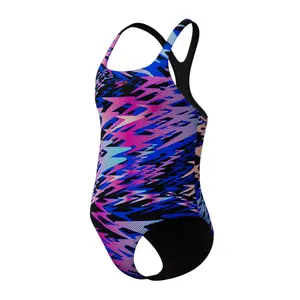 1-dels badedragt til piger Speedo Hyperboom Allover Medalist image-3