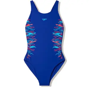 Muskelplacerende badedragt med 1 del til piger Speedo