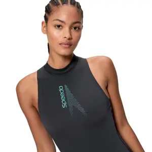 Badeanzug, Damen Speedo Solid Boom Hydrasuit image-5