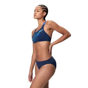 Fato de banho feminino de 2 peças Speedo Medley Logo image-2
